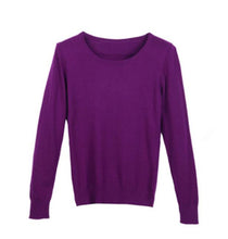 Load image into Gallery viewer, GCAROL 2019 Fall Winter Candy Knit Jumper Women 30% Wool Sweater Soft Stretch OL Render Knit Pullover Knitwear S-3XL