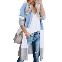 Load image into Gallery viewer, Casual Thin Sweater Women Cardigan Lightweight Long Long Sleeve Fashion Soft Knitted Plus Size Coat Autumn Open Front Outwear