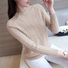 Load image into Gallery viewer, Vangull Women Sweaters Large Size Knitting Sweaters Autumn 2019 New Knitting Elasticity Pullover Harajuku Female Casual Sweater