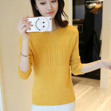 Load image into Gallery viewer, Vangull Women Sweaters Large Size Knitting Sweaters Autumn 2019 New Knitting Elasticity Pullover Harajuku Female Casual Sweater
