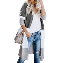 Load image into Gallery viewer, Casual Thin Sweater Women Cardigan Lightweight Long Long Sleeve Fashion Soft Knitted Plus Size Coat Autumn Open Front Outwear