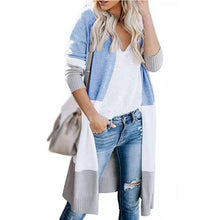 Load image into Gallery viewer, Casual Thin Sweater Women Cardigan Lightweight Long Long Sleeve Fashion Soft Knitted Plus Size Coat Autumn Open Front Outwear