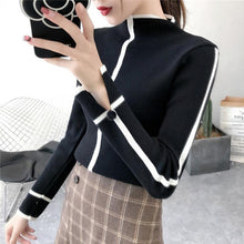 Load image into Gallery viewer, Female Soft Sweater Korean Style Skinny Winter Turtleneck Women Bodycon Basic Pullovers Long Sleeve Pull Femme Coat Female Top