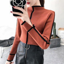 Load image into Gallery viewer, Female Soft Sweater Korean Style Skinny Winter Turtleneck Women Bodycon Basic Pullovers Long Sleeve Pull Femme Coat Female Top