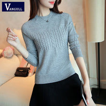 Load image into Gallery viewer, Vangull Women Sweaters Large Size Knitting Sweaters Autumn 2019 New Knitting Elasticity Pullover Harajuku Female Casual Sweater
