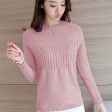 Load image into Gallery viewer, Vangull Women Sweaters Large Size Knitting Sweaters Autumn 2019 New Knitting Elasticity Pullover Harajuku Female Casual Sweater
