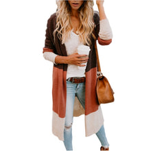 Load image into Gallery viewer, Casual Thin Sweater Women Cardigan Lightweight Long Long Sleeve Fashion Soft Knitted Plus Size Coat Autumn Open Front Outwear
