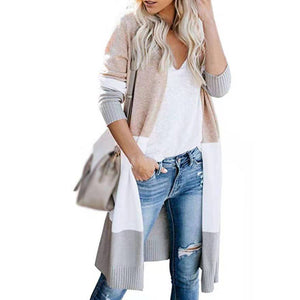 Casual Thin Sweater Women Cardigan Lightweight Long Long Sleeve Fashion Soft Knitted Plus Size Coat Autumn Open Front Outwear